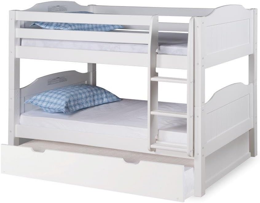 Amazon.com: Expanditure Low Bunk Bed With Trundle   Attached  Amazon.com: Expanditure Low Bunk Bed With Trundle   Attached
