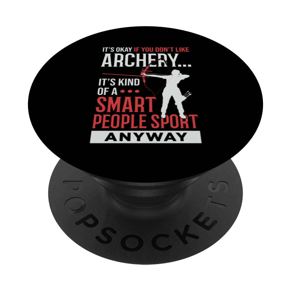 Archery Target Arrows Archer Gift Arrow Bow Sport Lover PopSockets Swappable PopGrip
