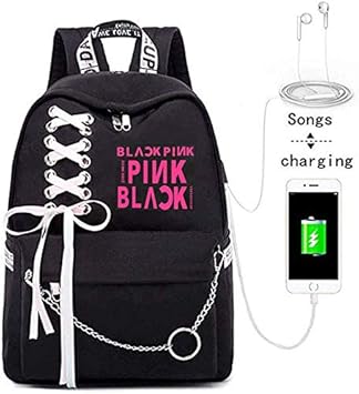 black pink backpack amazon