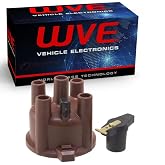 Wells WVE Distributor Cap &amp; Rotor Kit for Suzuki Samurai Sidekick 82-90 | SJ410, 1.0L 1.3L 1.6L L3 L4, Direct-fit OE replacement