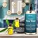 Therapeutic Tea Tree Oil Anti-Fungal Body Wash – Treats Athletes Foot Ringworm Toenail Fungus Jock Itch Acne Eczema & Body Odor – Promotes Healthy Skin & Nails – 100% Natural Skin Care Therapy – Venuthumb 2