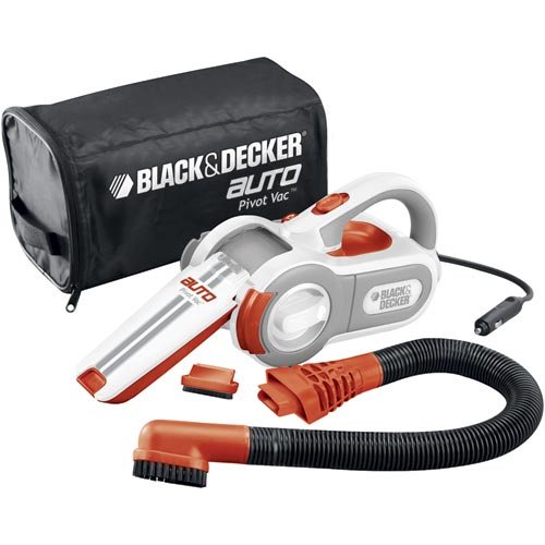 BLACK+DECKER PAV1200W 12Volt CyclonicAction Automotive PivotingNose