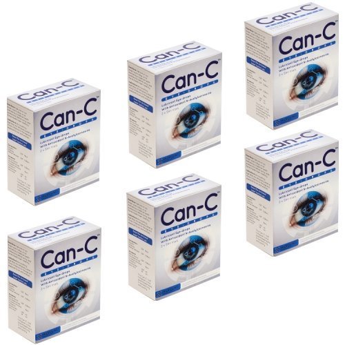 Can-C Eye Drops 6 Boxes Five Month Supply by Can-C