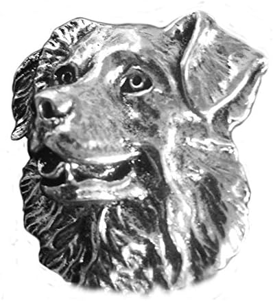 Precious Breeds Antique Pewter Aussie Pin