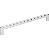 Elements 625-192PC Stanton Collection 192mm Center Euro Bar Cabinet Pull, Polished Chrome Finish