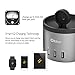 Oittm Charging Stand for Apple Watch Series 4 [3 in 1 Bracket Power Dock] 4-Port USB Fitbit Blaze Charging Station w/Phone Holder for iPhone Xs, Xs Max, Xr, X, 8 Plus,7,6 Plus,iWatch 3/2/1(Space Grey)
