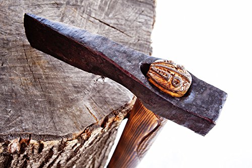 1-4th C. original hatchet, Scythians battle axe, Collectible ancient weapon, Rare authentic battle axe, Throwing tomahawk axe, Boss gift
