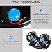 Car Air Fan Electric 12V Fan Cooling Air Fan,Powerful Quiet 2 Speed Wind Fan 360 Degree Rotatable Dashboard Cooling Fans Summer Cooling Fan Air Circulator for Van SUV RV Boat Auto Vehicles Golf