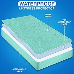 Utopia Bedding Waterproof Mattress Protector Twin