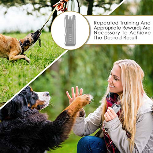 Zomma Handheld Dog Repellent, Ultrasonic Infrared Dog Deterrent, Bark Stopper + Good Behavior Dog Training - Thumbnail 4