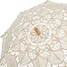 Remedios(16 colors) Lace Parasol Umbrella for Wedding Bridal Decoration Ivory