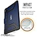 UAG Folio iPad Pro 12.9-inch (3rd Gen, 2018) Metropolis Feather-Light Rugged [Cobalt] Military Drop Tested iPad Case with Apple Pencil Holder