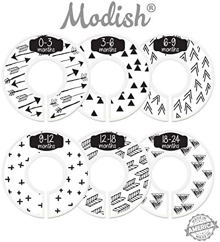 Baby Clothes Size Dividers, Baby Closet Organizers, Size Dividers, Baby Nursery, Closet Dividers, Clothes Organizer, Neutral, Boy, Girl, Boho, Nordic, Tribal, Black, White (White)