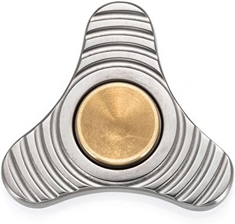 Titanium Fidget Spinner Toy - Average 3 Minutes Spinning Time - Relieves Your ADHD, Anxiety, And Boredom