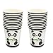 Panda Party Supplies Set,Party Tableware for Kids-Serves 20 Guests-Includes Table Cloth Cake Topper Banner 7