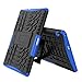 MediaPad T3 10 9.6 Inch Armor Case DWaybox Rugged Heavy Duty Hard Back Case Cover with Kickstand for Huawei MediaPad T3 10 9.6 Inch (Blue)