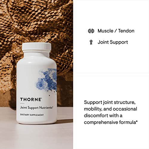 Thorne Joint Support Nutrients Glucosamine and MSM with Curcumin, Bromelain, and Boswellia for