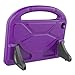 MENZO Kids Case for Amazon All-New Fire HD 8 2018/2017, Light Weight Shockproof Handle Stand Kids Friendly Case for Fire HD 8 inch (2017 and 2018 Releases) Tablet, Purple