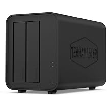 TERRAMASTER Gabinete D2-320 USB RAID – USB 3.2 Geração 2 10Gbps