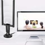 Cuifati Wireless Network Card USB 2.4G 5G Dual-band WiFi AC RTL8812AU High Gain view 5