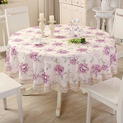 fwerq Tablecloths tablecloths cycle oil-resistant water proof paper plastic edges cover table coffee refractory tablecloths (Color D, its size: Approximately 220 cm)