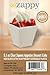 Zappy Square 5 oz Parfait Dessert Cups Shot Glasses Trifle Bowl Clear Plastic Souffle Mousse Party Cube Cup (20-Count)
