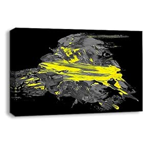 Canvas Wall Art Abstract Oil Texture Pictures Home Wall Decorations for Bedroom Living Room Paintings Canvas Prints Framed - 12x18 inches