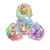 NIANPU Colorful Camo Fidget Tri Hand Spinning Finger Toy Stocking Stuffer for ADHD EDC Focus Relieves Anxiety and Boredom for Children and Adults (Three Leaf)