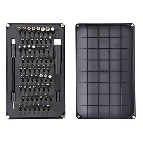 Click Here to See More Images Electronics Precision Repair Screwdriver Bit Tool Kit (64 Bit Kit) for repair maintain disassemble phone, table, computer, electronic devices