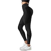 Resistance Band Leggings for Women,High Waist Leggings with Built-in Resistance Bands for Gym Workout
