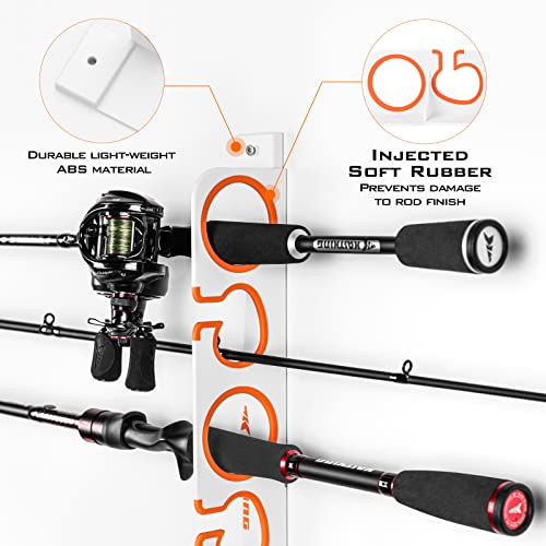 KastKing SafeGuard Fishing Rod Holder for Garage, Wall or Ceiling Mounted Fishing  Rod Rack Storage Organizer, Fishing Pole Holder Holds 12 Rods or Combos in  Less Than 36 Inches in Kenya |
