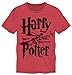 Harry Potter Flying Key Men's Red T-shirt (Medium)