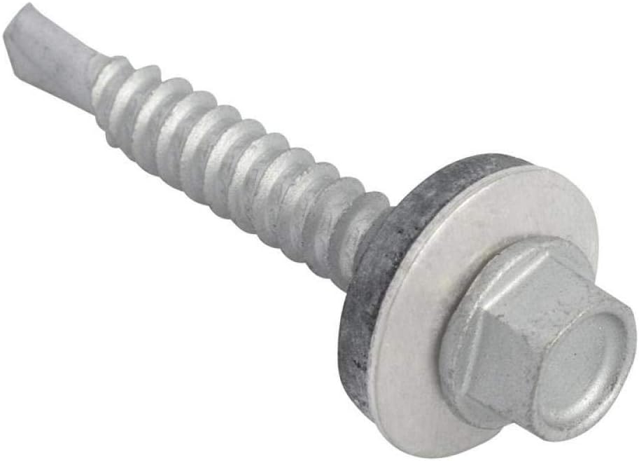 TechFast Light Duty Sheet to Steel Roofing Screws, multi-coloured, 5.5 x 38mm