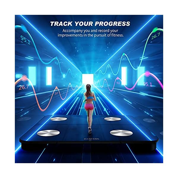 KAMTRON-Scales-for-Body-Weight-Body-Composition-Analyzer-Monitor-Bathroom-Body-Fat-Scales-High-Precision-Measuring-for-BMI-Visceral-Fat-Muscle-Body-Age-etc-Smart-APP-for-Fitness KAMTRON Scales for Body Weight - Body Composition Analyzer Monitor Bathroom Body Fat Scales, High Precision Measuring for BMI, Visceral Fat, Muscle, Body Age etc, Smart APP for Fitness