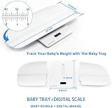 MOMMED Baby Weighing Scale Digital Infant Scale with Height Tracker view 5