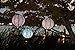 Allsop 31407 Soji Stella Boho Handmade LED Outdoor Solar Lantern, 12X12, Ink