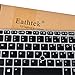 Eathtek Replacement Backlit Keyboard with Silver Frame and Mouse Pointer for HP Elitebook folio 9470m series Black US Layout, Compatible part numbers 697685-001 702843-001 697685-B31 702843-B31 6037B0080302 6037B0080102 6037B0080101 SG-57401-XUA 831-00134-05A 831-00134-01A SN9118BL V135426AS2