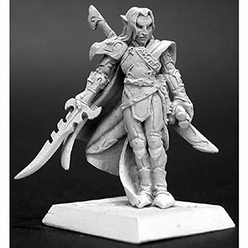 Ardynn Elven Hero Miniature 25mm Heroic Scale Warlord Reaper Miniatures