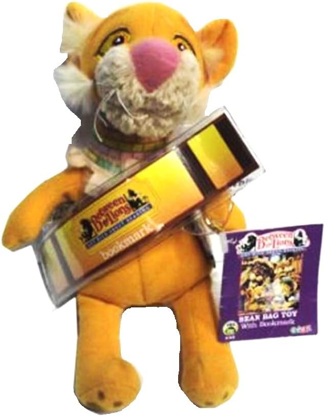 8" Between the Lions Cleo Bean Bag Plush with Bookmark