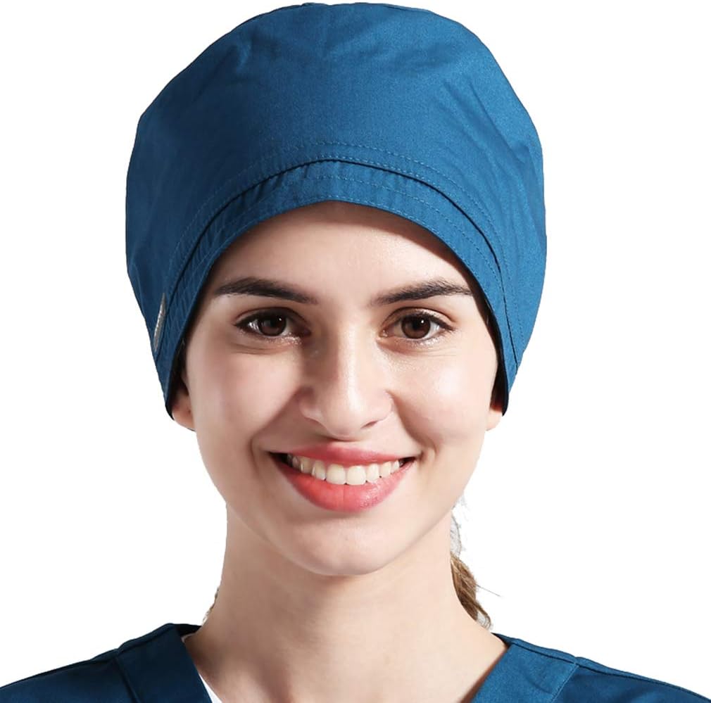 Doctor Surgical Scrub Hat Nurse Scrub Cap One Size Multiple Color for Women Men
