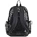 Eastsport Heavy Duty Mesh Lightweight Backpack with Adjustable Bungee for Travel, Work, Sports, Beach, College, Security Check, Large Bag 18 inches, Black