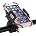 Bike Mount, Arespark Universal Cell Phone Bicycle Handlebar & Motorcycle Holder Cradle Mount for iPhone 6 6(+) 6S 6S plus 5S 5C 4S, Samsung S7 S6 Note 4,Nexus 5, Black