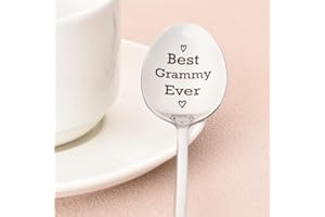 Grandma Grammy Christmas Birthday Gifts for Nana Gigi Spoons Gift for Grandmother Granny Gifts from Grand Best Grammy Ever Sp