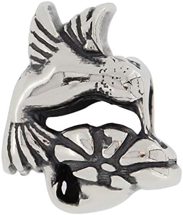 Zable Sterling Silver Hummingbird Bead