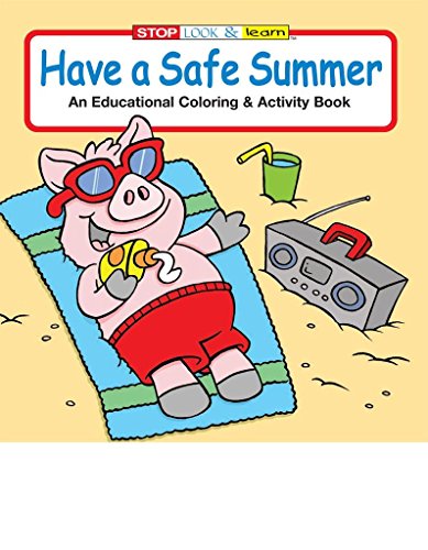 Have a Safe Summer Kid's Coloring & Activity Book in Bulk (25-pack)