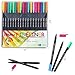 Ohuhu 36 Colors Fineliner Pens, 0.4mm Colored Fine Line Marker Marking Pen for Journal Book Sketch Drawing Fine Liner Coloring Book
