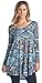 Popana Print Tunic Top - Made In USA