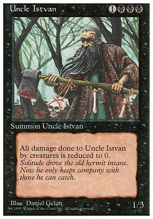 Magic: the Gathering - Uncle Istvan - Fourth Edition