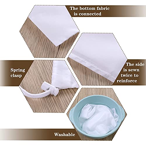 Shappy 4 Pieces Backcountry Quarter Bags Meat Bags for Hunting, 2 Sizes