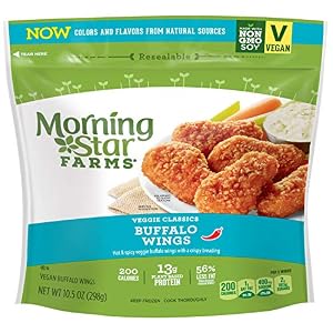 Image of Morningstar Farms, Veggie Classics, Buffalo Wings, Vegetarian, 10.5 oz
